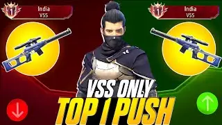 🔥 VSS Top 1 Push &ndash; Pro Solo Rank Strategy | Silent Killer Gameplay | Free Fire Tips 2025