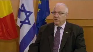 euronews interview - Rivlin: 'Palestinians trying to impose peace'