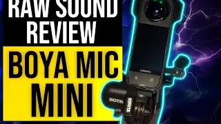 BOYA Mic Mini &ndash; RAW Sound Test (Real-World , Insta360 X5)