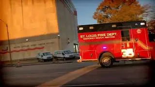 Video: Police escort of injured retired officer