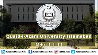 Quaid e Azam University Islamabad Merit lists 2022 QAU first merit list  schedule 2022 | Mirdemy.com