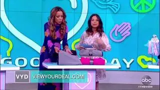 AZ I AM's MatMat&trade; Yoga Towel on The View!