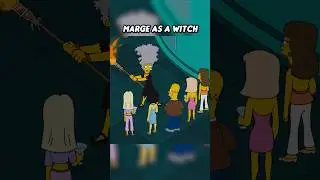 Marge as a witch