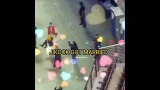 jikookers when jikook got married 😩🤚 #jikook #kookmin #jikookers #shorts