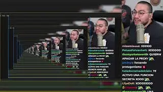 LA PECKY LE HACE ZOOM A LA PANTALLA DEL CRISTIAN XDDD