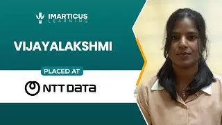 Vijayalakshmi's Journey: From CIBOP to NTT Data | Imarticus Learning Reviews