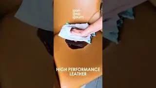 | High Performance Leather for Furniture | #StainResistant #Durable #LeatherMaterial