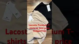 Lacoste Premium T-shirts  #lacoste #premium  #wholesale #fashion #menscollection #mensfashion #mens