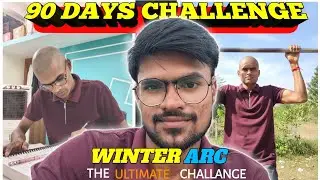 Winter ARC - The Ultimate 90 Days Challenge (Life Changeing) enter LEVEL UP by 2026. #vlog #update 