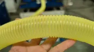 PP PE plastic corrugated conduit pipe making machine