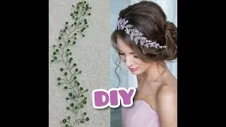 bridal hair vine /tutoriel facile