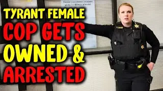 Female Officer And Tyrant Partner Learn The Hard Way! Walk of Shame & ID Refusal 1st Amendment Audit