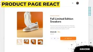 E-Commerce Product Page 💻🛒 React.js | Tailwind CSS | Vite.js