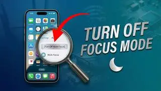 How to Turn Off Focus Mode on iPhone (iOS 26)