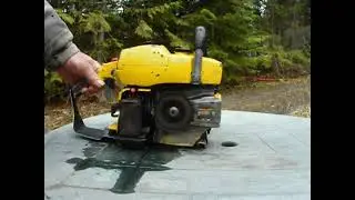McCulloch Pro Mac 800 Chainsaw Test Run