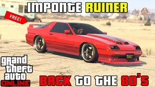Imponte Ruiner (1984 Chevorlet Camaro Z28) Customization and Review | GTA Online Flippin Cars Ep. 47