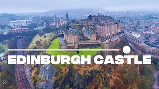 Edinburgh Castle 4K | Scotland&rsquo;s Iconic Fortress in 2025 | Cinematic Drone Video