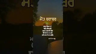 ਮੌਤ ਬਰਾਬਰ 😊 #youtubeshortvideo
