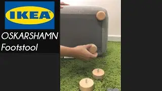 Unboxing IKEA OSKARSHAMN Footstool -ASMR