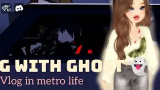 Vlog with ghost metro life rp 😘 zoey is not coming to my house 🏡 Luna Playz rp 😘