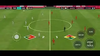 Fifa World Cup 2022 Replayed in EaFM22 Portugal VS Ghana(Amateur mode)