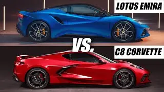 NEW C8 Corvette Competitor! Lotus Emira vs. C8 Corvette | Mid-engine Sports Cars Under $100K
