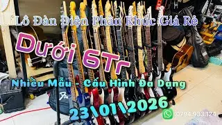 Giới Thiệu L&ocirc; Đ&agrave;n Điện Ph&acirc;n Kh&uacute;c Dưới 6tr l Mẫu Đẹp l Đa Dạng l 23/01/2026