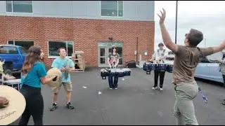 Local music teacher Thomas Oxbrough is bringing energy to the job