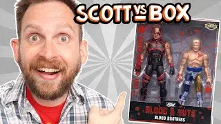AEW Blood & Guts Blood Brothers Cody & Dustin Rhodes Action Figures Unboxing
