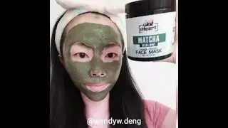 iHeart Green Tea Matcha Neem + Mint Face Mask