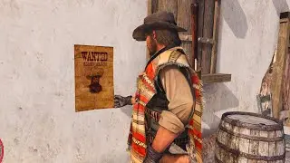 Red Dead Redemption Bounty Hunting Freeroam Gameplay PS5 4K
