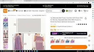 ✅ How To Buy Bath Dresses Extremely Cheap | Download TEMU Shopping App