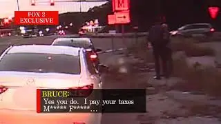Thomas Bruce on dashcam