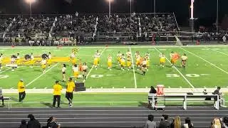 Highland Springs Marching Battalion 1st home game 2024