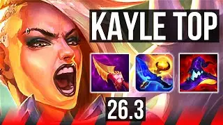 KAYLE vs JAX (TOP) | EUW Challenger | 26.3