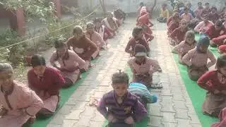 नन्हे योगी बड़ी सेहत|योग आसन #long video #khushi jeevan #yoga अभ्यास #kumbhak abhyas 👌🏽👌🏽