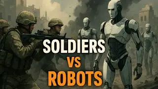 Soldiers vs Robots: Future War Will Be Fought by Autonomous Humanoids | SciX24 Documentary
