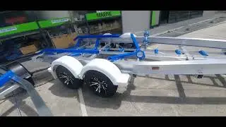 Ozi Alloy 2ton ATM trailer built on the Gold Coast at the GCCM