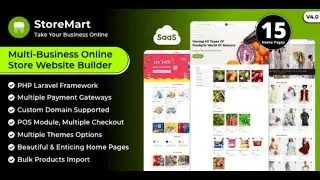 Build a Profitable Online Product Selling Website Using StoreMart SaaS Script (Step-by-Step Guide)
