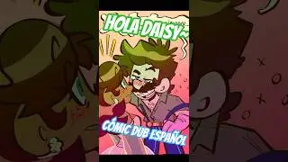 💚Luigui coquetea con Daisy 💛 by-Sarahrsketches ⭐ #mariobros #ship #luigi #daisy #comic