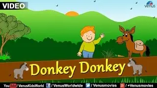 Donkey Donkey - Cartoon Animation Nursery Rhyme Song for Children
