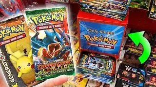 I FOUND OLD POKEMON CARDS PACKS AT TARGET! - Opening RARE Pokemon Packs From The Store!