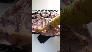1 year order dresses 03021841387 what's app for order details#youtubeshorts