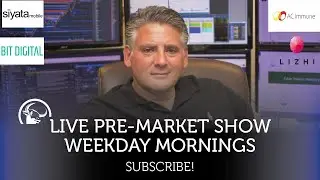 Live Day Traders Show with Fausto Pugliese | $ACIU, $SYTA, $LIZI, $RHE, $BTBT |