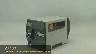 Zebra ZT420 How To Clean The Printhead And Platen