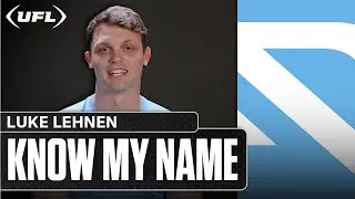 Know My Name: Arlington Renegades QB Luke Lehnen | United Football League
