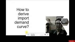 ECON 0512 Ch9 How to derive Import Demand Curve