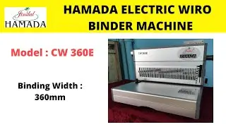 Electric Wiro Binder Machine 14inch/360mm | Heavy Duty | Jindal Offset India