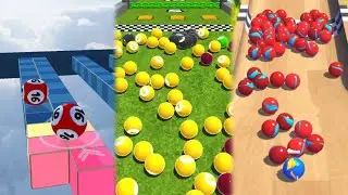 Rolling Doubles (Lvl.5567) VS Bump Pop (Lvl.1047) VS Marble Run (Lvl.666) - Android, iOS GamePlay