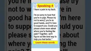 OET Speaking Responses. 4.  Pain 4 #english #oetpractice #englishlanguagetest